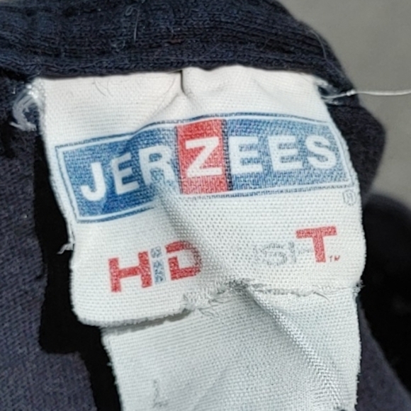 Vtg 2000s Jerzees Skull Native American Graphic T-Shirt L Thrashed Distressed - Picture 4 of 8